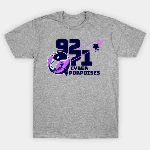 9271 Cyber Porpoise T-Shirt by Cyber Porpoises Merchandise